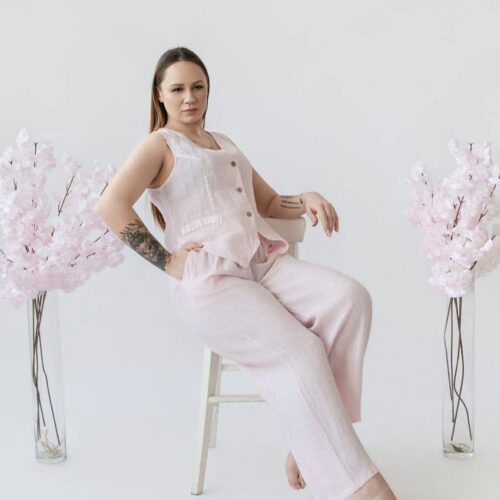 Lino kostiumėlis PINK